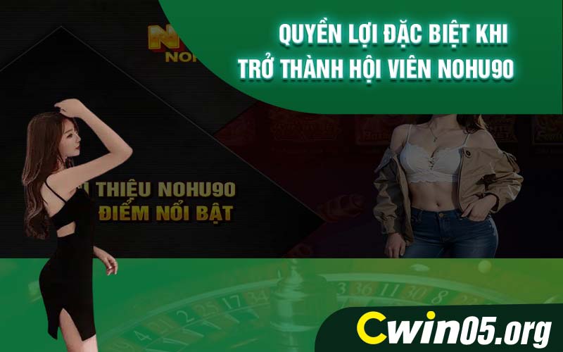 Quyền lợi đặc biệt khi trở thành hội viên Nohu90